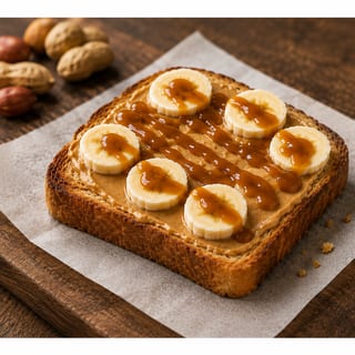 Mantequilla de Maní + Plátano (Peanut Butter + Banana)
