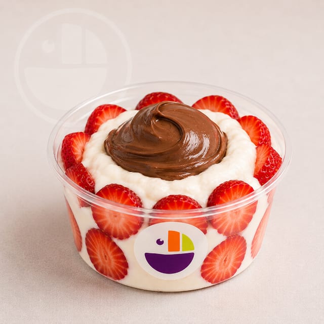 SMALL FRESAS CON CREMA & NUTELLA.