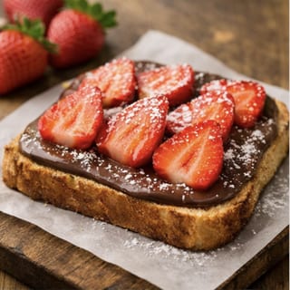 Nutella + Fresa (Nutella + Strawberry)