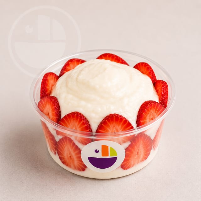 SMALL FRESAS CON CREMA.