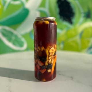 Té de Frutas de Sandía (Watermelon Fruit Tea)