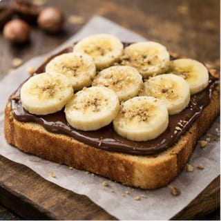 Nutella + Plátano (Nutella + Banana)
